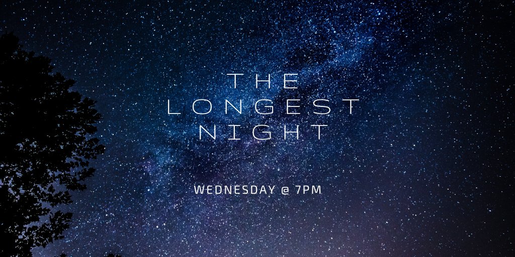 Sometimes Christmas does feel so full of good cheer, especially if you have experienced loss. Worship with us Wednesday at 7PM and experience God's comfort through scripture, prayer and Communion. bit.ly/longestnight19
