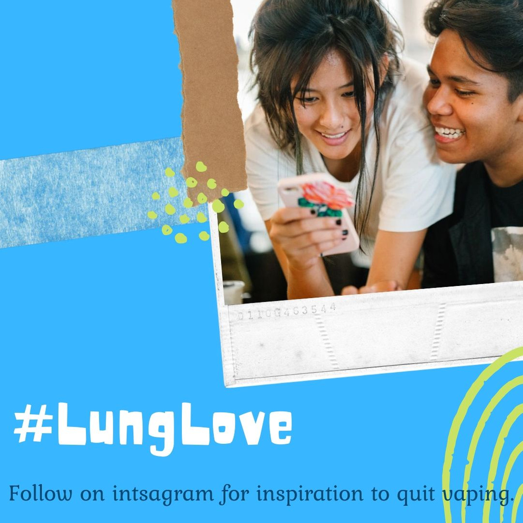 DFCherokee_GA's tweet photo. Do you love your lungs? Join the many teens who are choosing to love their lungs and quit vaping. #LungLove #TobaccoTuesday #TobaccoFree #CCSDFam https://t.co/UgCX8Uu6U6