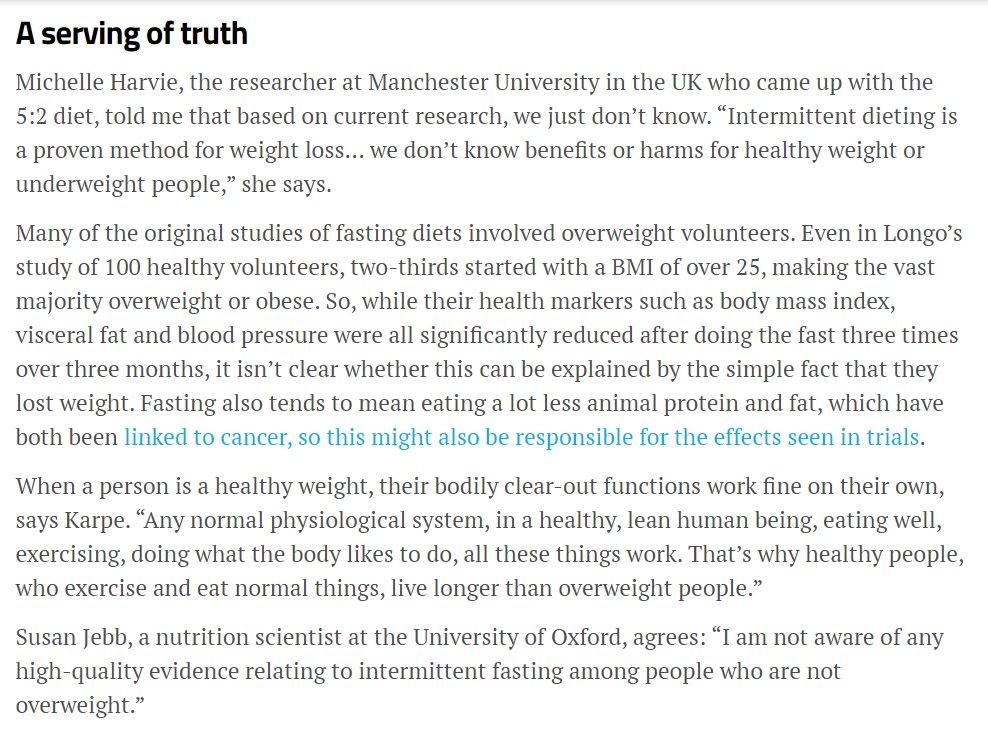 1 - As explored above, it's a quick and dirty way to get data that's skewed and fixed from the start. Health professionals in this article even say that 'there's not sufficient long term evidence that it works' -  http://bit.ly/2S3U4Zq&nbsp;