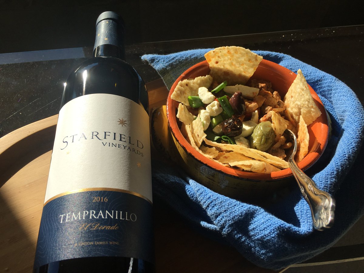 Tasty Tuesday: Savory lamb chili is yummy with the bold flavors of Tempranillo. #starfieldvineyards #tastytuesday #easymeals #foodpairing #winepariring #winelover #winetime #dinnertime #winehour #placerville #tempranillo #lambchili