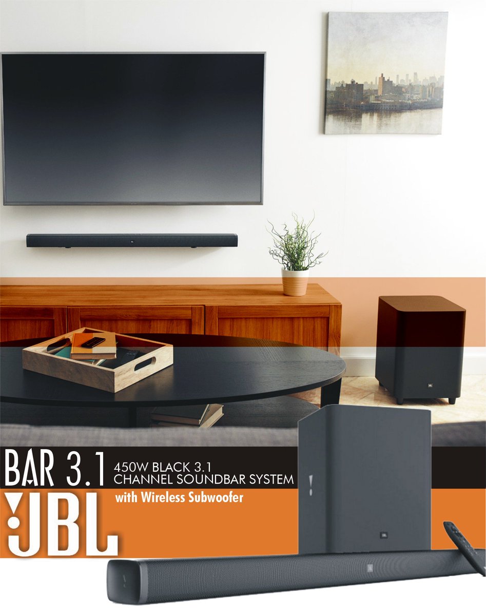 Buy Soundbar Jbl Bar 3.1 Media Expert | UP TO 60% OFF
