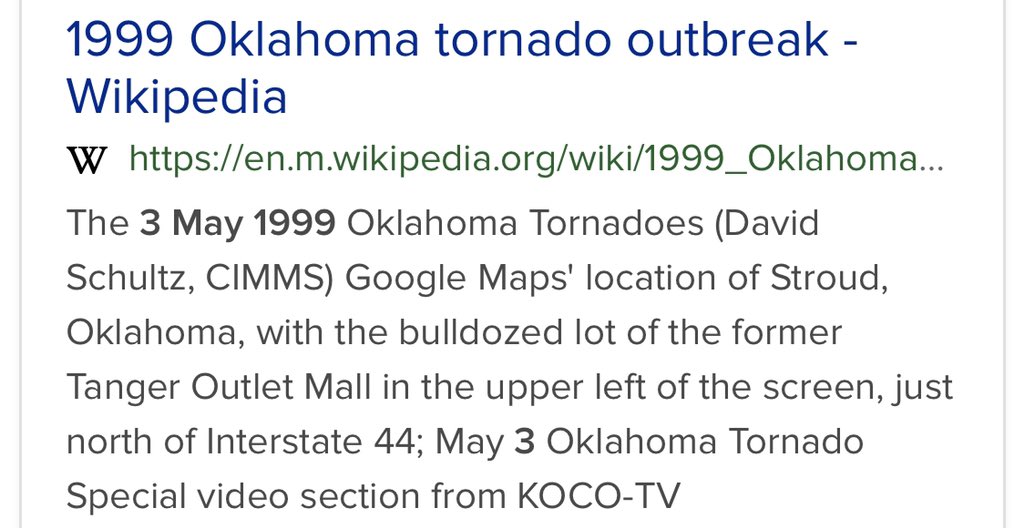 LinSD13's tweet image. #FunWithDates - Oklahoma Tornado
