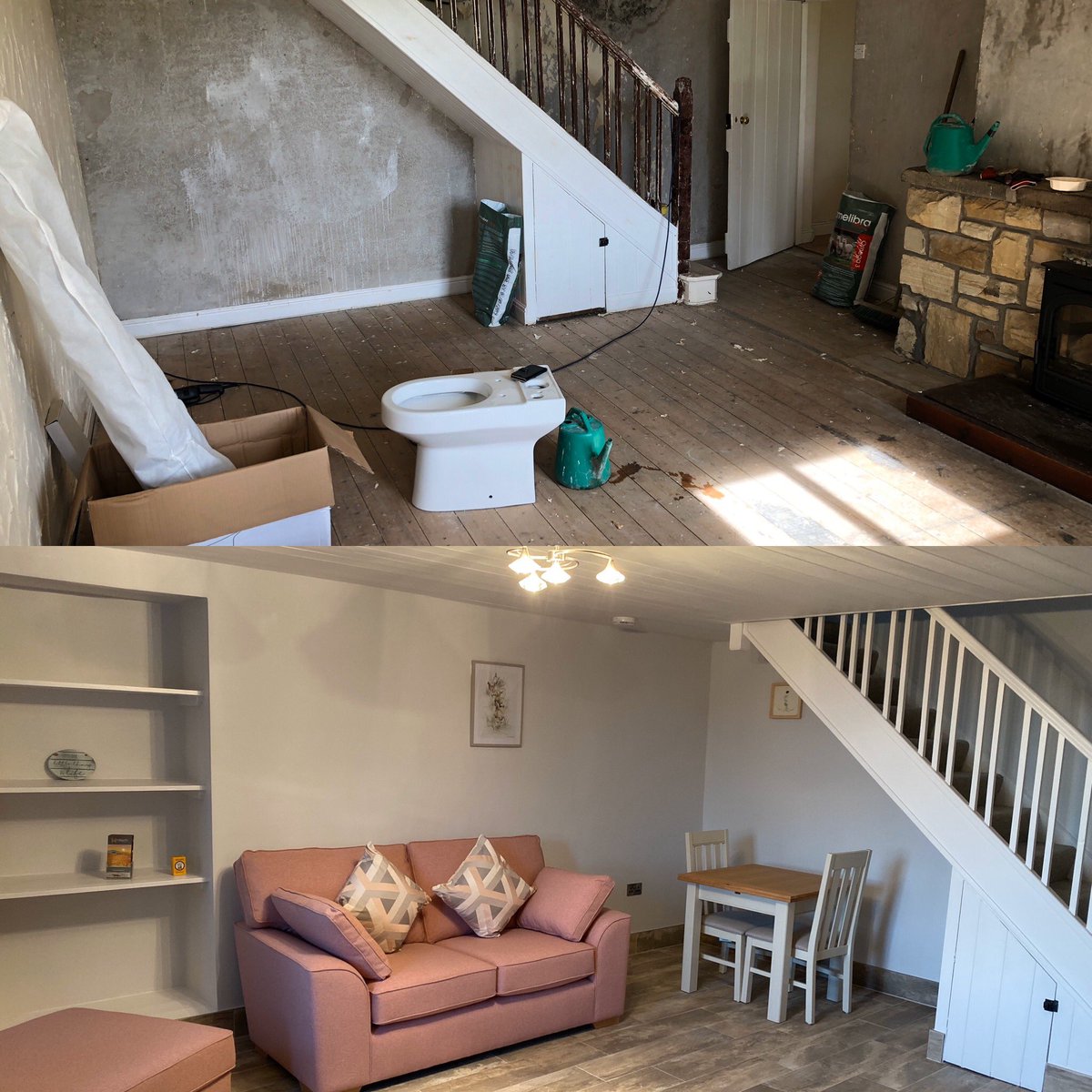We’ve done it! After months of hard work 😓 our 1 bedroom cottage, East Rose 🌹 is now open and ready for bookings! More piccies and details here: airbnb.co.uk/rooms/40817572…