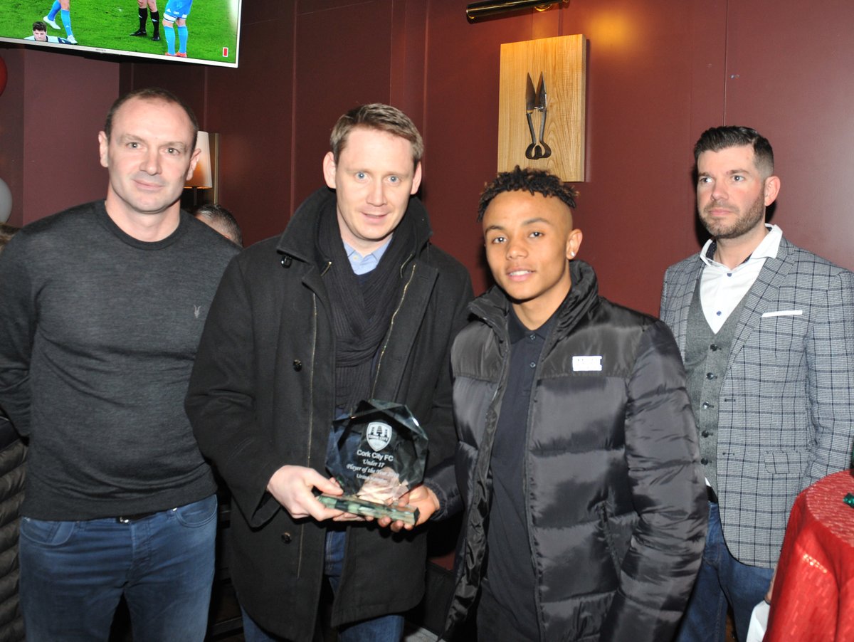 CorkCityFC's tweet photo. 📸 Some photos from Saturday's End of Season awards night, courtesy of @echolivecork.

🏆 Congratulations to all of our winners, and thanks to all players, supporters &amp; sponsors for attending!

Special thanks to @PaddyTheFarmers for their hospitality 👏🏻

#CCFC84 https://t.co/mplvO4xret