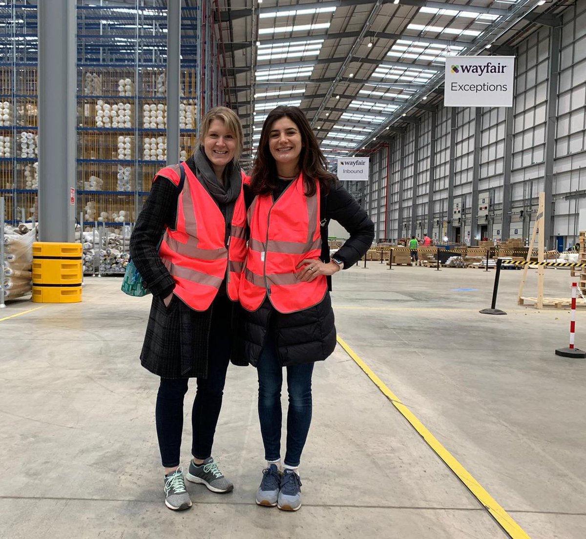 Understanding a new industry is super challenging - but what better way to learn about e-commerce and logistics than experiencing our brand new state of the art warehouse outside of London #learnbydoing
