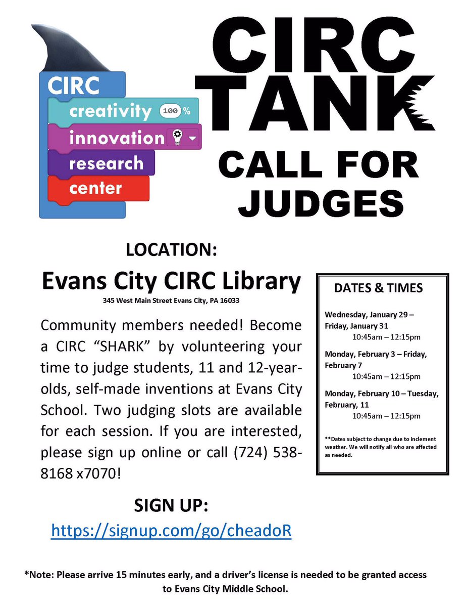 Seneca_Valley's tweet photo. If interested, sign up online @ https://t.co/xj8krnzt2a or call (724) 538-8168 x7070. #SVCIRC #SV1920 https://t.co/dZuFTK8Bn0