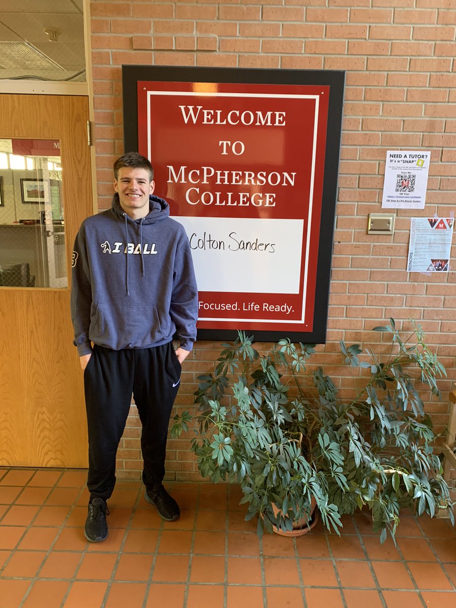 ColtonSanders15's tweet photo. Blessed to say I have received an offer to play basketball at McPherson College. Big thanks to @CoachE2244, Coach Carman and the rest of the staff for this great opportunity. #GoBulldogs @trhoops @TRidgeGrizzlies @JTCOMayhem @sean11nolen @Hoops5280 @MacBulldogsMBB https://t.co/TOHLY4PxBZ