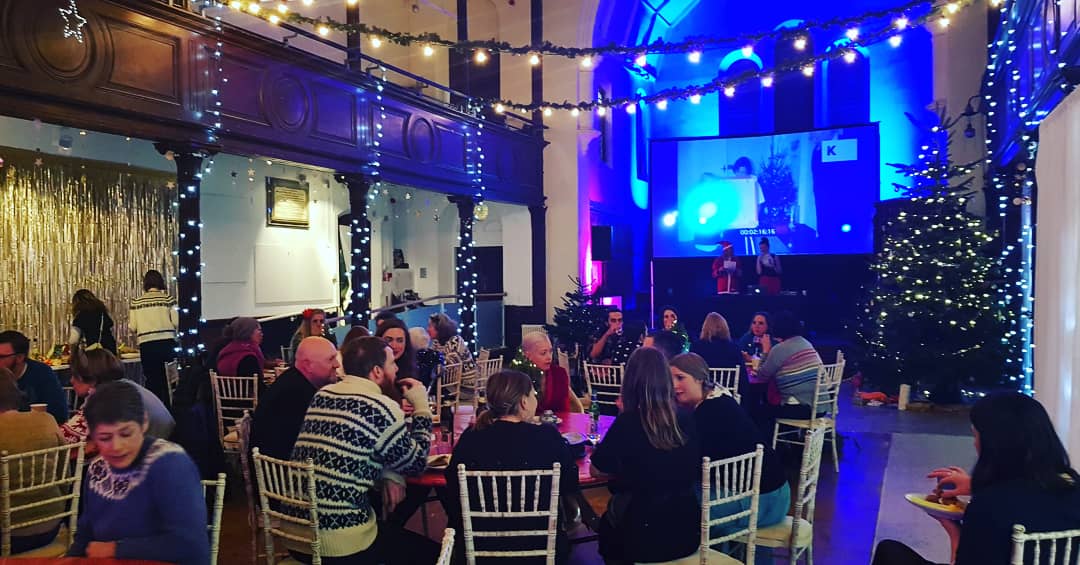 StrikeaLight's tweet photo. Rocking it @FabricaGallery #Brighton #christmas party.

Artists at play!

#fabricagallery #Strikealight #partnerships #creativespirit #nightout #convertedchurch #artsandculture #artscouncil https://t.co/ifkGeQdx4V