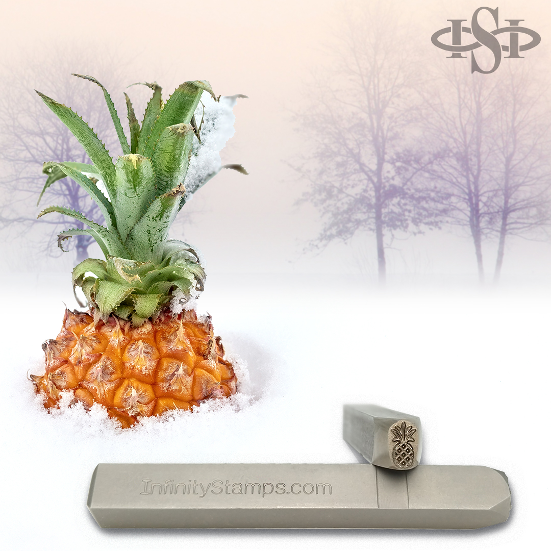 InfinityStamps's tweet photo. While pineapples may be seasonal, our stamps are made to last! Showing off a custom stamp of a pineapple we recently shipped out! Need a steel stamp made for marking hard or soft metals? Send #infinitystamps a message to get a quote! https://t.co/PdYKbZm3e1