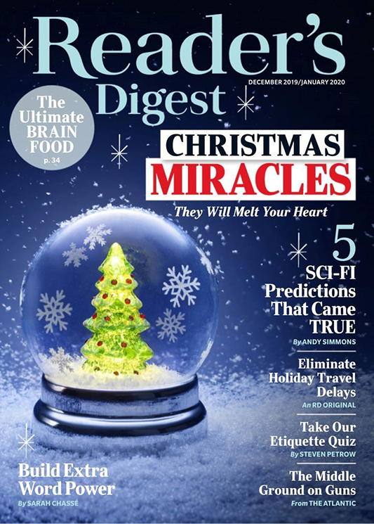 front cover of Reader's Digest Christmas Edition