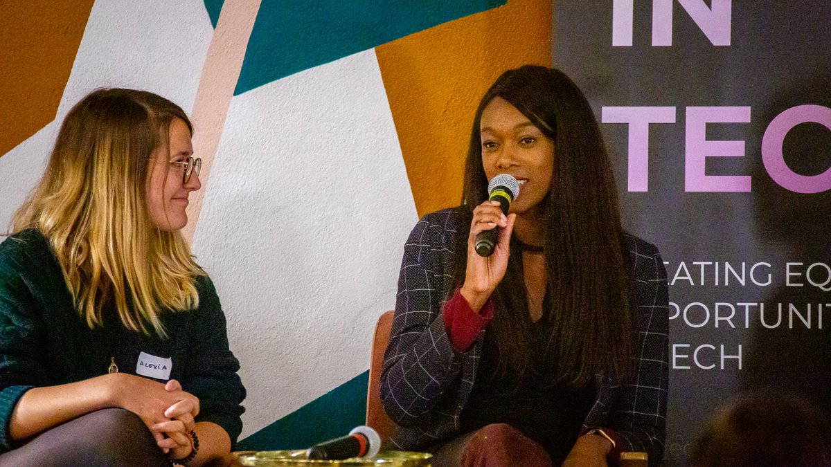 inco_group's tweet photo. Merci à nos intervenantes qui ont permis la diffusion d'un message fort d'#inclusion &amp; de #diversité dans la #tech lors de notre événement #PowherInTech face à des lycéennes et lycéens : #LauraMedji, @MoniaChristelle, @pailloue, @YasmineGhezli, #FantaKoné et @atoulmet. https://t.co/dnq7xDeuvl