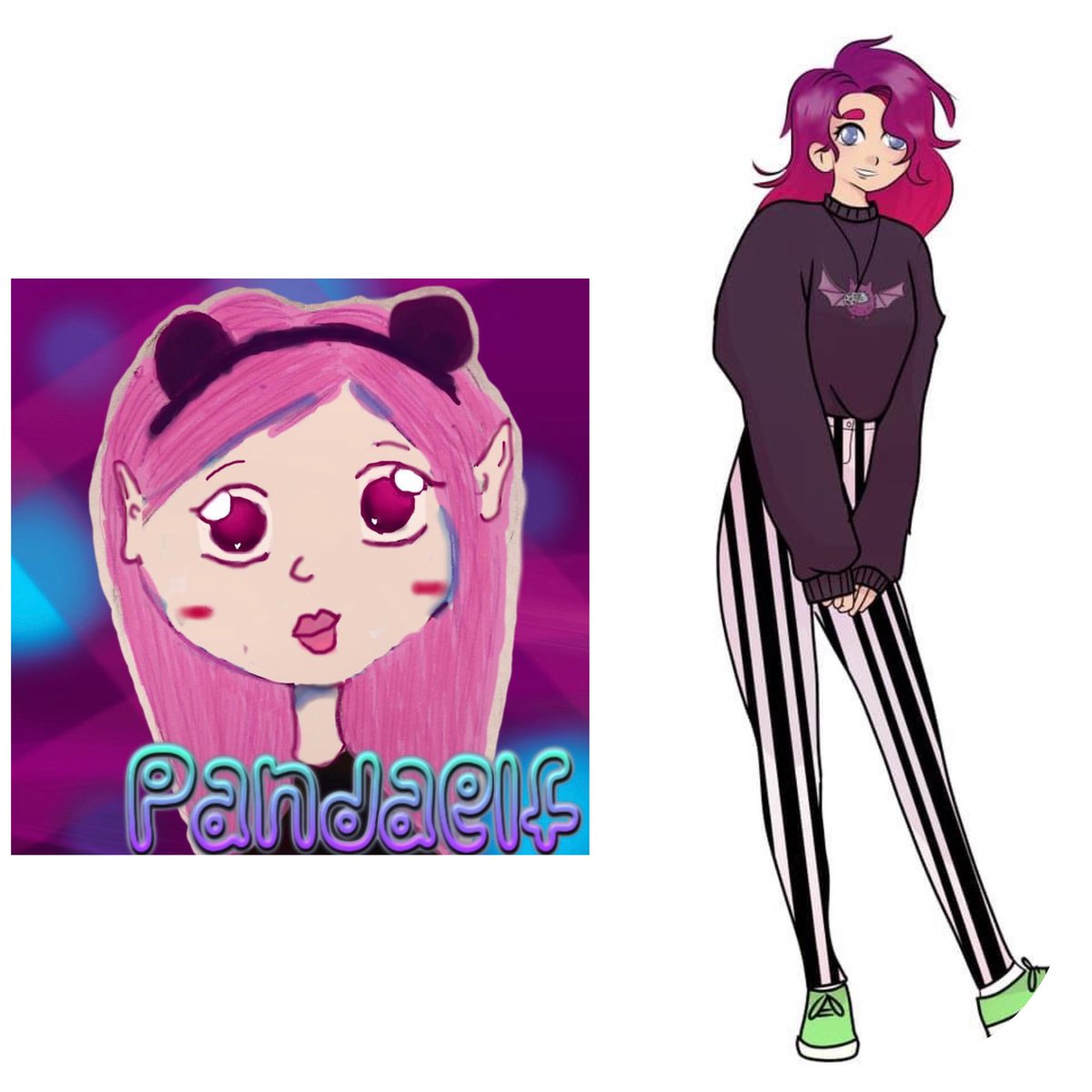 pandaelff's tweet photo. First profile pic I made for Pandaelf compared to my most recent 

#draw #drawing #art #artist #artistoninstagram #artistsofinstagram #digital #digitalart #digitalartist #digitalillustration #illustration #illustrationart #artimprovement #arthistory #pandaelf https://t.co/Ljqm1DT0Y8