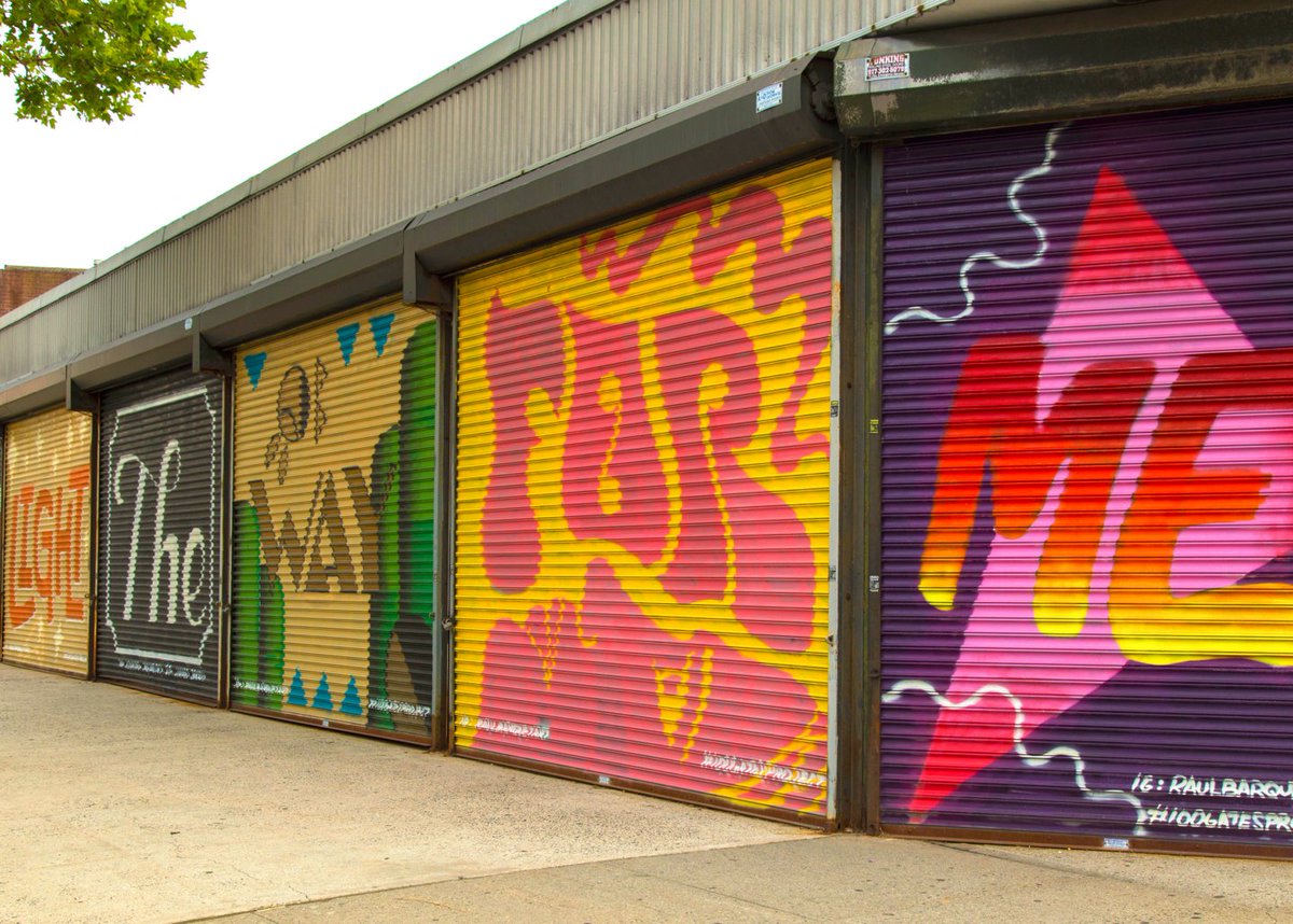 downtownsinyc's tweet photo. Street art is alive and well in #downtownSInyc! These are just some of the great murals produced by the #100gatesproject in the neighborhood.
...
@NYC_SBS @sichamber @StatenArts #openwhenclosed @TheGavelGrill #searchpartystudio #dominicanbarbershop https://t.co/Wh3apcSjxw