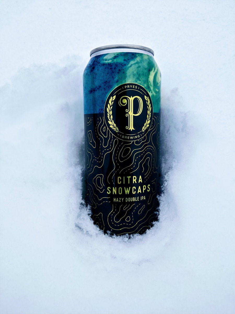 MightyAxeHops's tweet photo. Whether we're facing snowcaps or snowdrifts, we love @PryesBrewing Citra Snowcaps, a hazy double dry hopped double IPA.
Way too many juicy hops in this one! Julius shines amongst big name hops. Don't miss this limited time offering!
#MNTerroir #MNHops #Pryes #BeerFarm #BeerFarmer https://t.co/2zhmZKBt3a