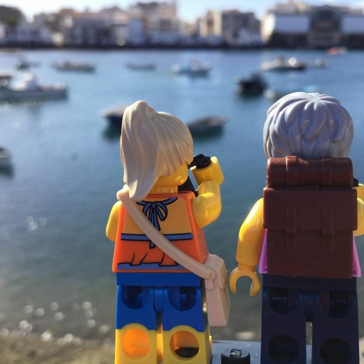 [From our facebook page ... ]Looking at the boats #Lego #Legotravellers #Legophotography #Arrecife #charcodesangines