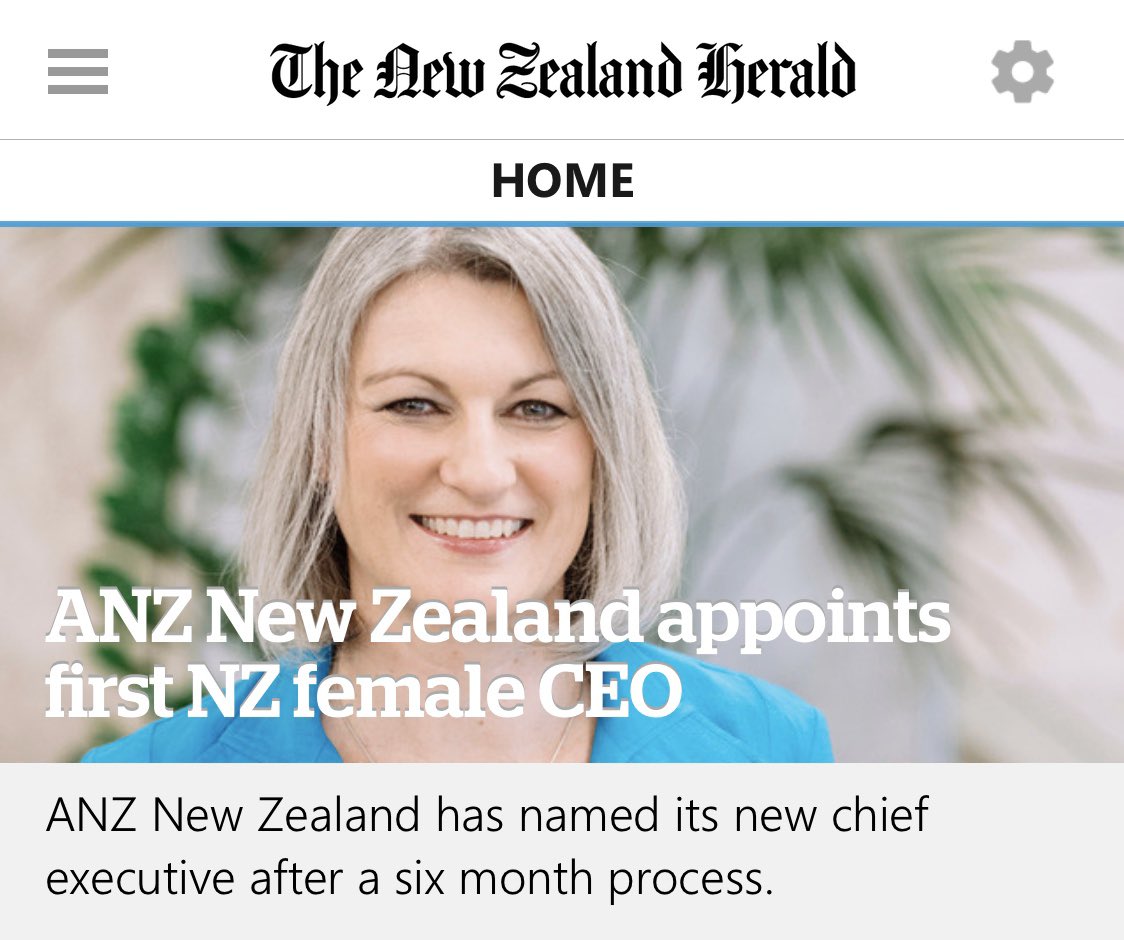 Best news of the year... It’s a pleasure turning up to work for a leader like Antonia. You can tell she’s committed to helping customers and staff by every conversation. Congrats <a href="/AntoniaWatsonNZ/">Antonia Watson</a>