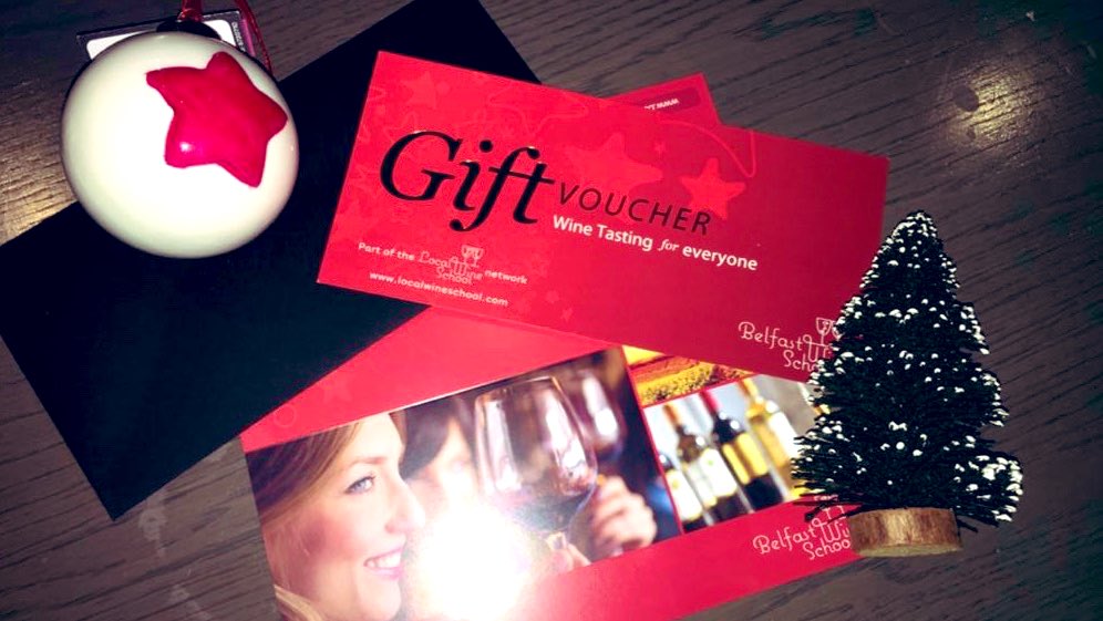 There is still time to purchase a Gift voucher for Belfast Wine School. It makes a lovely gift for the wine enthusiast in your life #winegifts #education #fun