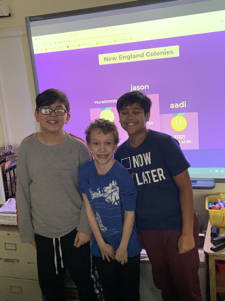 CourtFerraro19's tweet photo. A little Kahoot action on this rainy Tuesday!! #itsgottabeBHE #quizreview #winnerwinner https://t.co/gSXKtCrwZb