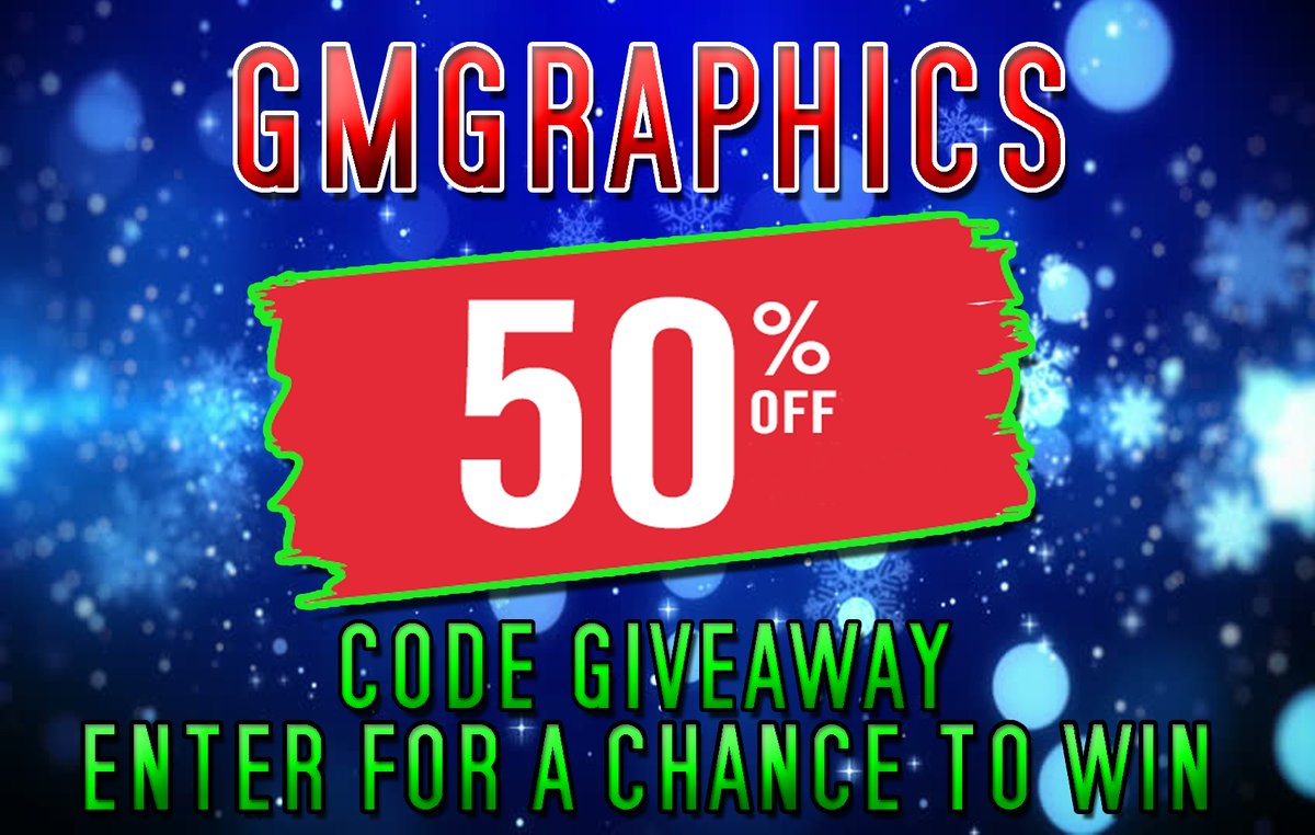GriffinStuff44's tweet photo. GMGraphics is happy to announce that we will be hosting a 50% OFF Code Giveaway! We will be choosing one winner to receive a 50% OFF Code! The giveaway runs until Dec. 24th #GMGraphicsFreeCode
Enter the Giveaway at:
https://t.co/bcchYaNhAa
#Christmas #love #Repost #art https://t.co/nkqWdATk3d