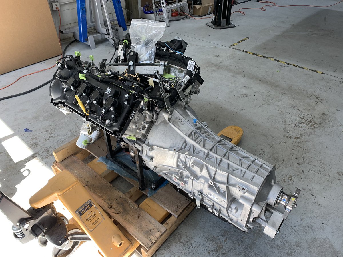 RevologyPerform's tweet photo. #Revology Cars is always working to improve #performance and #quality in our vehicle programs. One such program is the adoption of the #Ford 10R80 10-speed automatic transmission.  The 10R80 will be the new automatic transmission featured in all 2021 Revology models..stay tuned!! https://t.co/qeJbFeEWAe