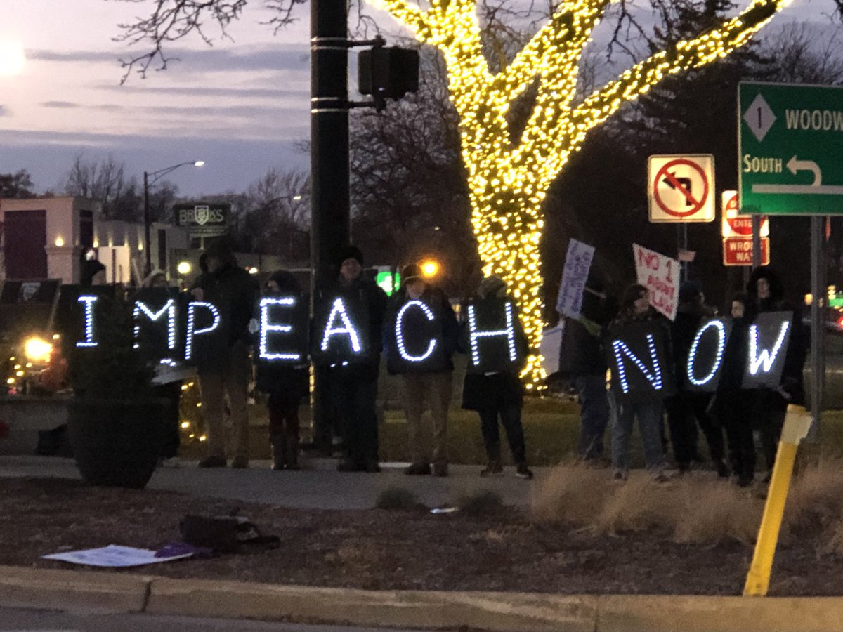 MIfighting9's tweet photo. #NotAboveTheLaw #Protests #MoveOn #IndivisibleFighting9 #detroitfreepress #maddowshow #rachelmaddow #msnbc24hour #fighting9 #mifighting9 #msnbc #cnnpolitics #impeachmenteve https://t.co/iZ7Atp7YKm