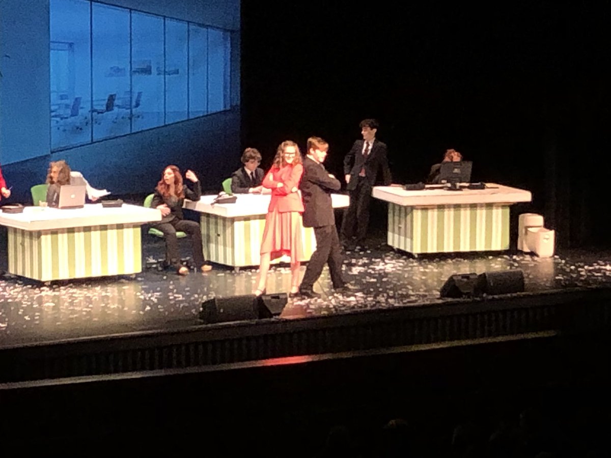 PrincipalPage's tweet photo. Thank you @CullmanCats Theatre for treating @wescullman today to Elf The Musical! Awesome performances! Talented cast! We are definitely have Christmas Spirit! #imsinging #smilingismyfavorite #candycandycanescandycornsyrup #weststory https://t.co/TJvnPe4nPY