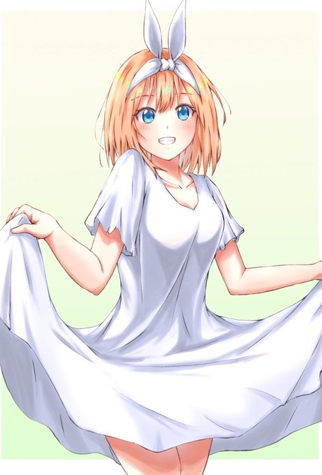 RyoRyo🌟さんがTwitterに投稿した中野四葉(五等分の花嫁)のイラスト。