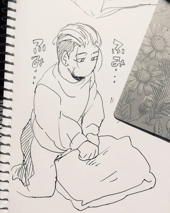 朝の一発描き
ふみふみネコチャン 