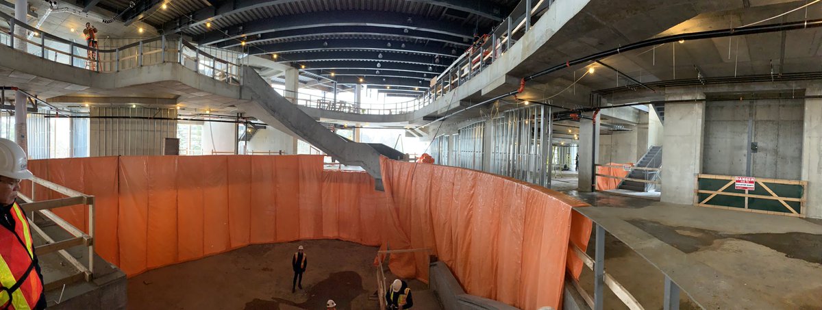 ⁦the amazing new <a href="/SprottSchool/">Sprott School of Business at Carleton University</a>⁩ space starting to take shape!⁦ UG advising and careers offices to the right, UG lounge to the left!!