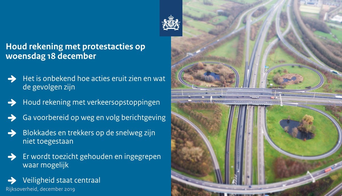 haarlemmermeer's tweet photo. Moet je morgen de weg op? Houd dan rekening met #protestacties op verschillende plaatsen. Bereid je voor op je reis en volg de berichtgeving. https://t.co/vdM7LQGpWM
