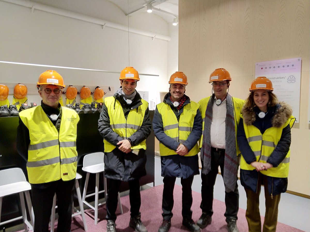 juliengrosjean5's tweet photo. Green capitals/ Stockholm, an inspiring city! Fruitful experience exchanges and visit of the city of @Paris today on environment &amp;water ♻️ #innovationfr_se #greencities @Stockholmsstad @gialuhr @SthlmExergi @StockholmVatten @Henriksdalsverket @SlussenSthlm @Hammarbysjöstad https://t.co/DJHnUNjPJD
