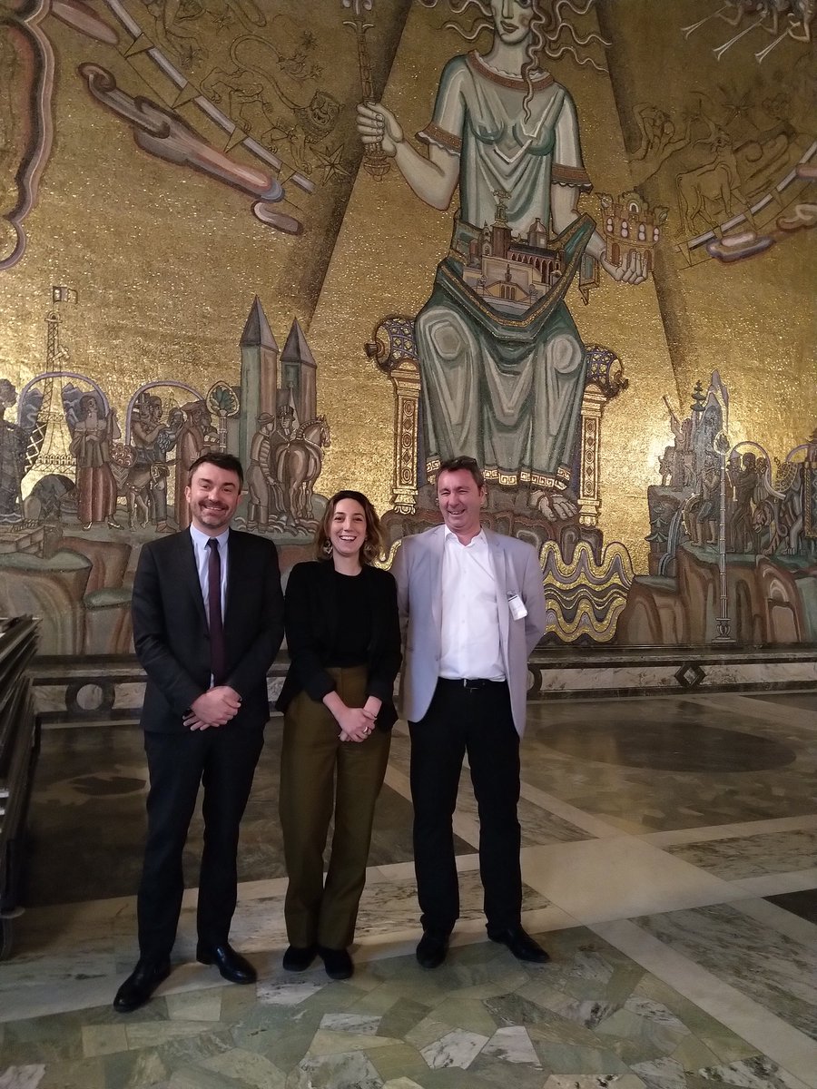 juliengrosjean5's tweet photo. Green capitals/ Stockholm, an inspiring city! Fruitful experience exchanges and visit of the city of @Paris today on environment &amp;water ♻️ #innovationfr_se #greencities @Stockholmsstad @gialuhr @SthlmExergi @StockholmVatten @Henriksdalsverket @SlussenSthlm @Hammarbysjöstad https://t.co/DJHnUNjPJD