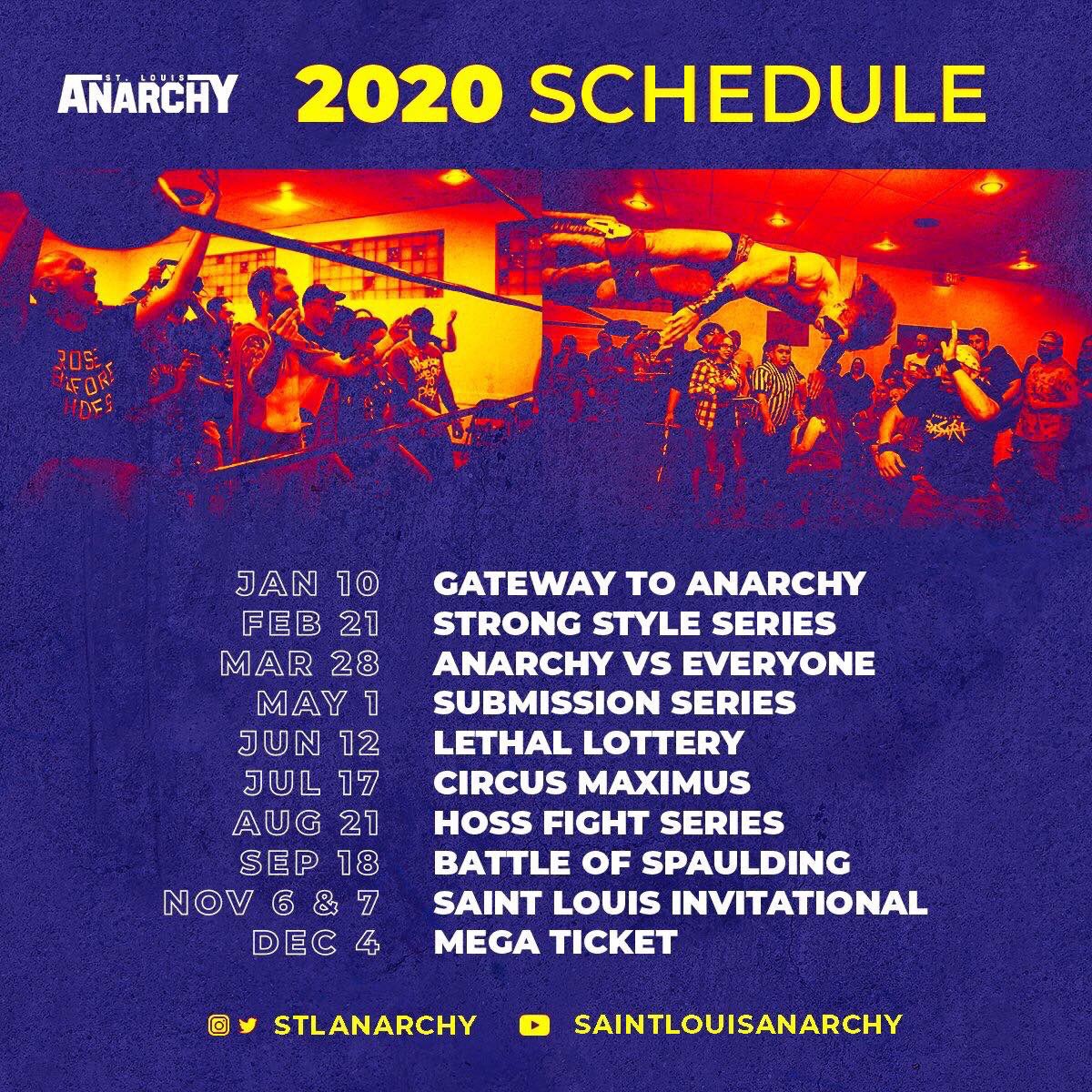 StiffRoboGinger's tweet photo. @stlanarchy #2020 are you ready!?!?!? RT is you are #BestInSTL @indiewrestling https://t.co/fHtMzYlXcW