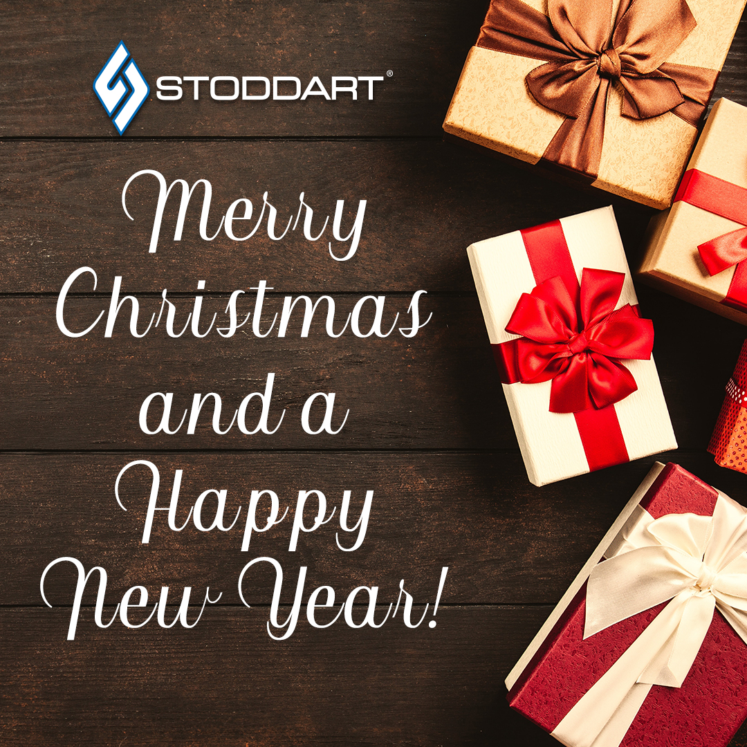 As we draw close to Christmas and New Year's, we would like to thank our dealers and customers for a successful 2019, with an exciting year to come!

The Stoddart Sales offices will be closed from 12pm Friday 20th December, and reopen on 6th January 2020.