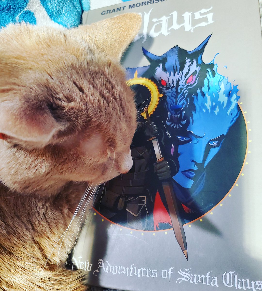 Kemeah520's tweet photo. Current read
#klausthenewadventuresofsantaclaus #iggleworms #comics #kitty #cat #kittycat #gingertom #gingertomcat https://t.co/Y0u4OKAlII