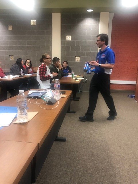 Edinburgcisd's tweet photo. Our middle school teachers are getting ready for next year by participating in a math planning and sharing session. #ConnectwithECISD #EdinburgCISD #ECISD https://t.co/Y9RF5Rotc1