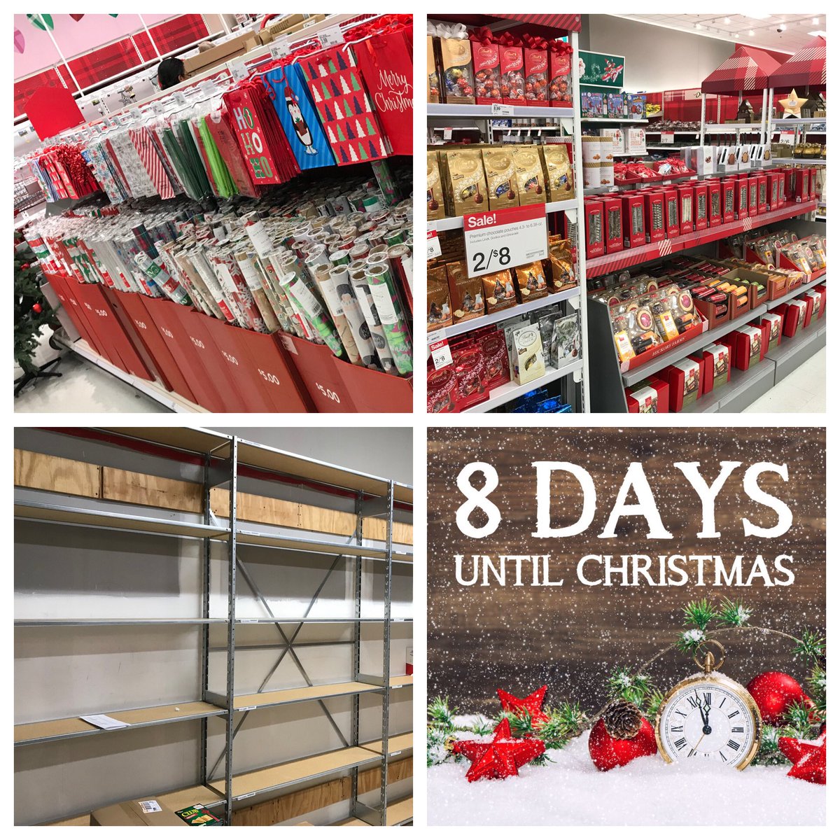 RoslyndGaskins's tweet photo. 8 days till Christmas. Plymouth is ready. Staying on top of EOL batches! Full floor empty backroom! #wegotthis #plymouthpride https://t.co/FkXQuNjmgt