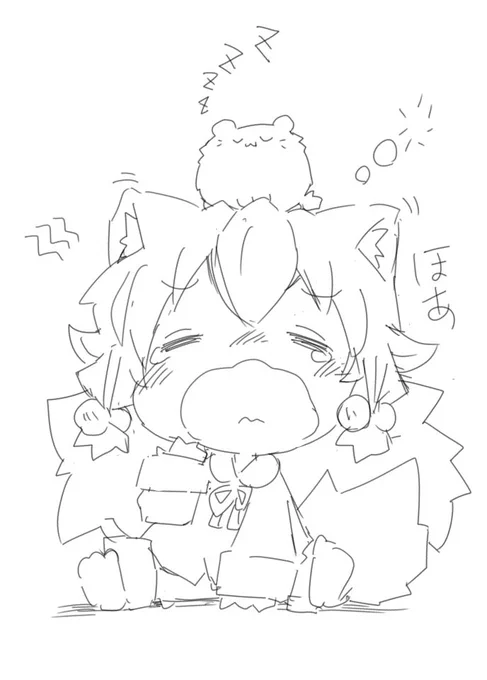 ねむぅい 