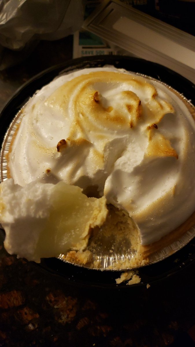 faithnaction's tweet photo. Wishing we had an @WholeFoods closer to us. This sad excuse for a lemon (ish) merengue (not rly) pie is making my heart sink. https://t.co/CoSmtBluaA