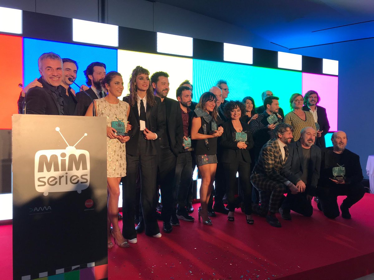 ✨ ¡Nos hemos llevado 5 #PremiosMiM! 

🔸Mejor Drama: #ElEmbarcadero 
🔸 Mejor Comedia: #ArdeMadrid 
🔸 Mejor Actriz de Drama: <a href="/candela_penya/">CandelaPeña</a> (#HierroLaSerie)
🔸Mejor Dirección: #EnElCorredorDeLaMuerte
🔸 Mejor Guion: #Gigantes