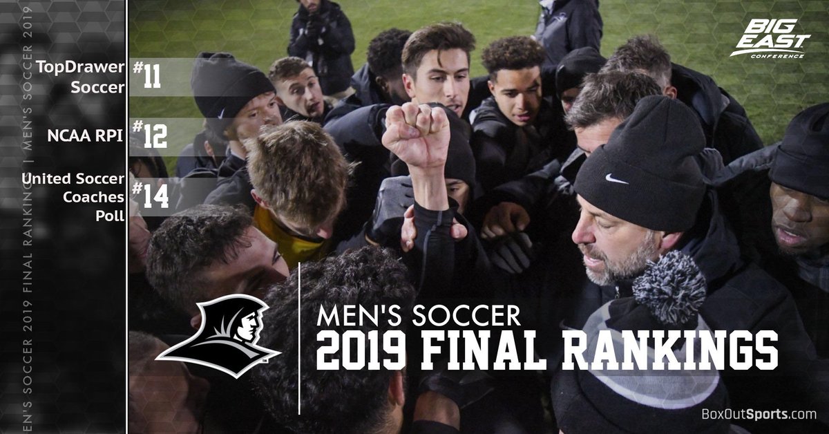 PCFriarsMSoccer's tweet photo. Final rankings on the year from @TopDrawerSoccer, @UnitedCoaches and @NCAASoccer RPI. Time to prepare for next year! #GoFriars https://t.co/GyyQbOFRCe
