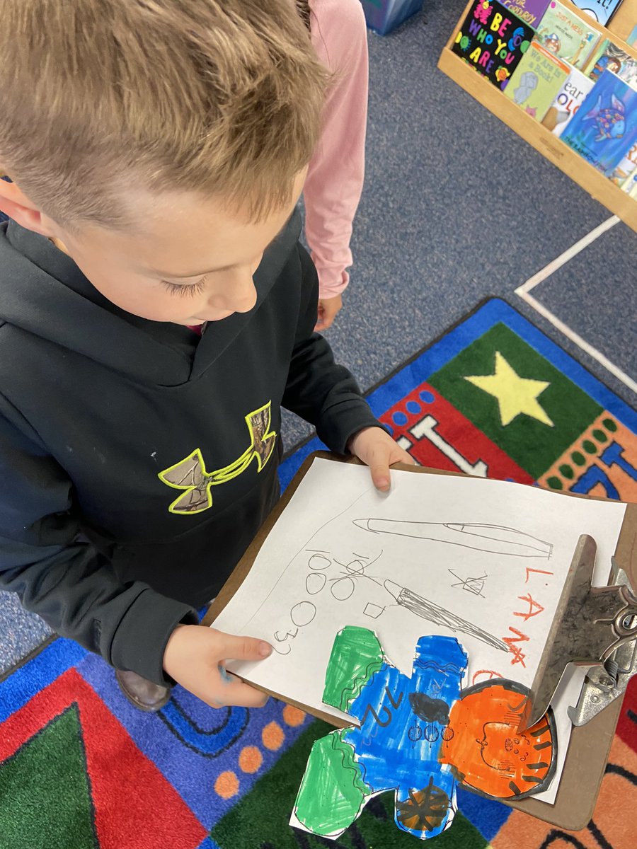 We used the Gingerbread man to compare and measure. Can you find something taller, shorter, and the same size as your gingerbread man?