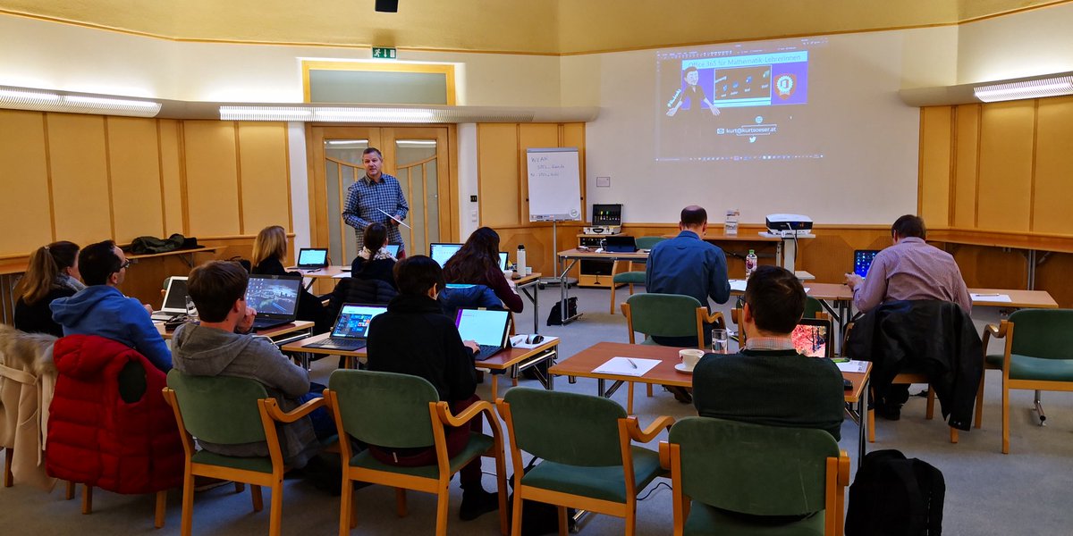 kurtsoeser's tweet photo. The last #Office365 workshop of the year with two days fully packed with #Onenote #MicrosoftTeams #officeforms #word #PowerPoint ...
One last round of inspiring educators with all the mighty #microsoftEDU tools ... https://t.co/9dbiW9frAE