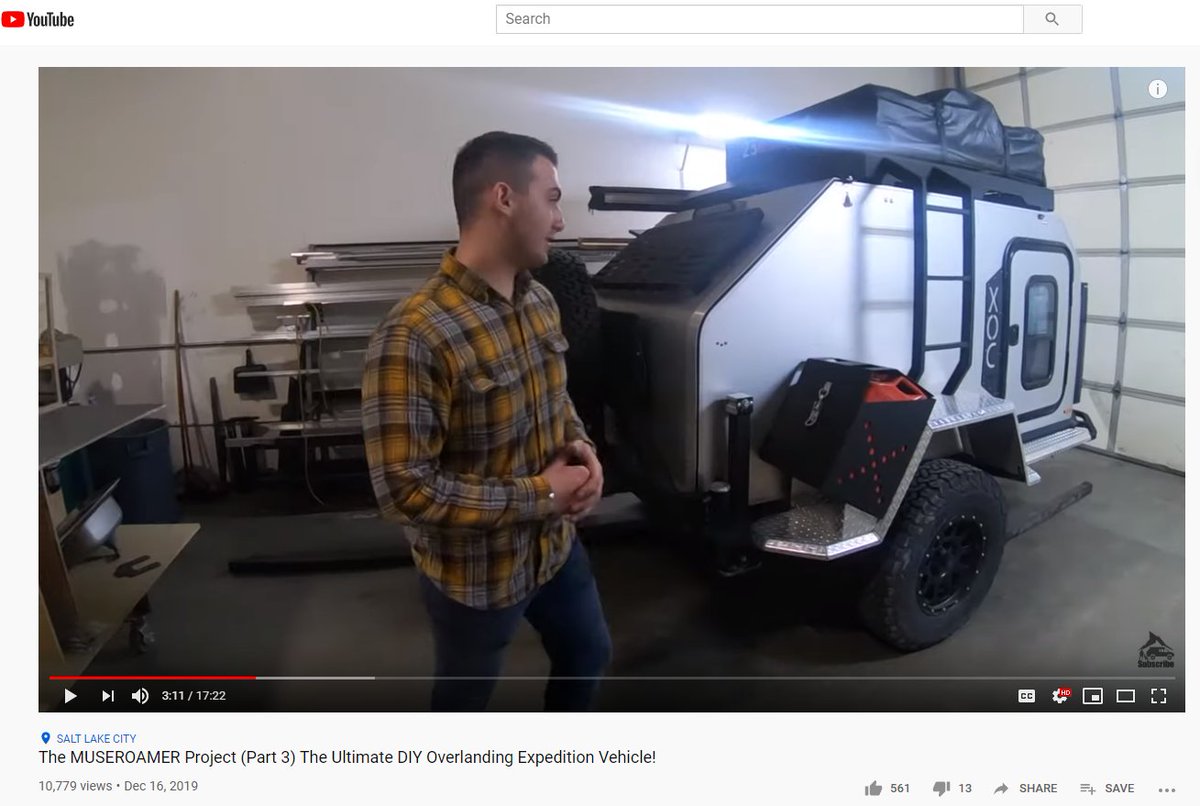 vorsheershop's tweet photo. We were just featured briefly on YouTube in The MuseRoamer Project (part 3)!!! https://t.co/HrJ7bYEHUN
#TheRoadChoseMe #NeverStopExploring #overlandempire #overlandexpo #teardroptrailer #overlandinglife #offroadcamper #expeditionrig #glamping #offroadtrailer #exploringelements https://t.co/nspk8Yijtj