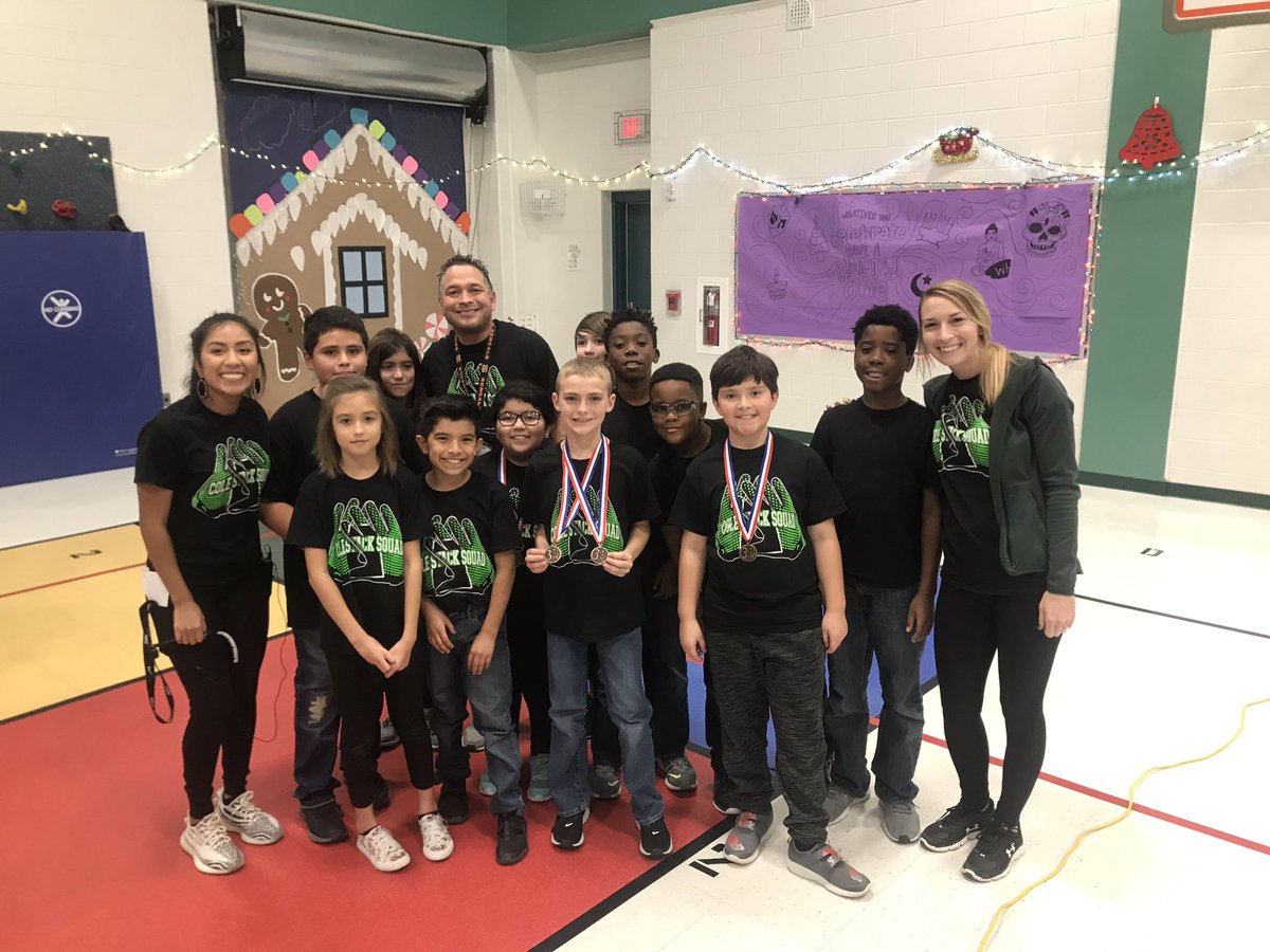Way to go <a href="/NISDCole/">Cole Elementary</a> Speed Stacking team! #TheColeWay