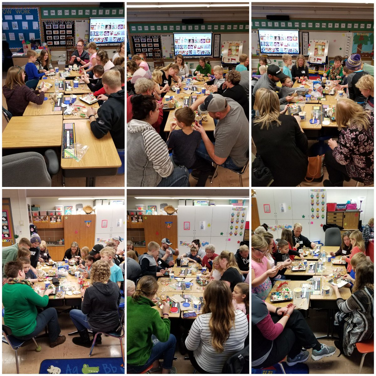 KruegerKids's tweet photo. Gingerbread houses were made, treats were eaten, and fun was had. Thank you to our special guests for joining us and making memories! https://t.co/Wap5vOl12S