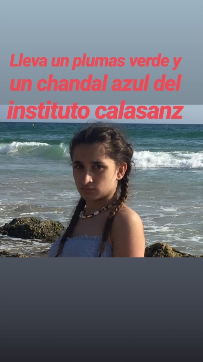 MartaPe201's tweet photo. Ha desaparecido la cuñada de una amiga mía esta mañana. Se la llevaron del instituto en Salamanca y no saben nada de ella. Hay riesgo de que se la lleven a Francia por el País Vasco
Me ayudáis a compartir?🙏🙏 https://t.co/l4YqEEI9eh