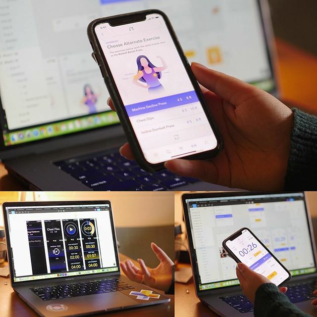 rit_nmd's tweet image. NMD Students Presenting UI concepts solving problems associated with personal fitness. #design @rit_artdesign @rit_nmd ift.tt/2YZZCG3
