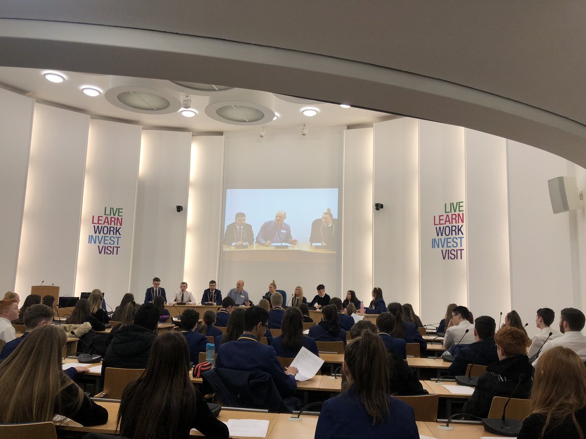 V proud of our GHSEco team today at the full sitting of our Pupil Parliament at NLC HQ! Well done to our Chairs - Paige &amp; Dionne for heading up the responses of the team! Great to hear so many other committees keen to fund &amp; improve recycling within the school! @EcoSchoolsScot