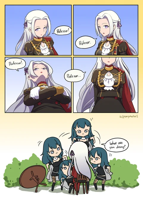 teatime #漫画 #ファイアーエムブレム風花雪月 #ファイアーエムブレム https://t.co/uVuIWkXPaF 